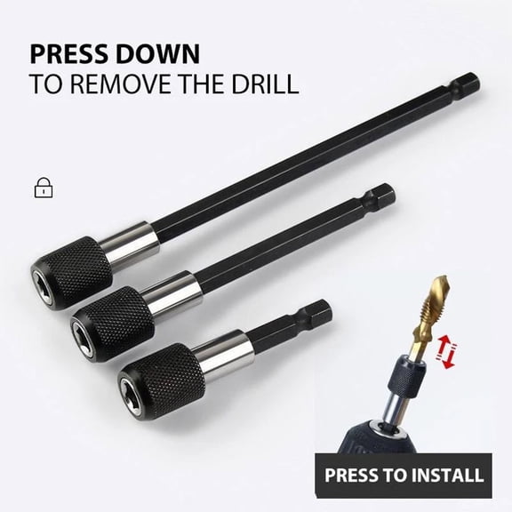 HANXIULIN Hexagon Shank Bit Holder Extension Rod Electric Drill Screwdriver Adapter Tool Product