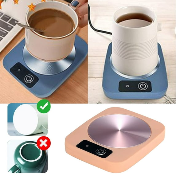 HANXIULIN Multicolor Desk Coffee Mug Warmers (2 Count) - Durable, Multiple Functions