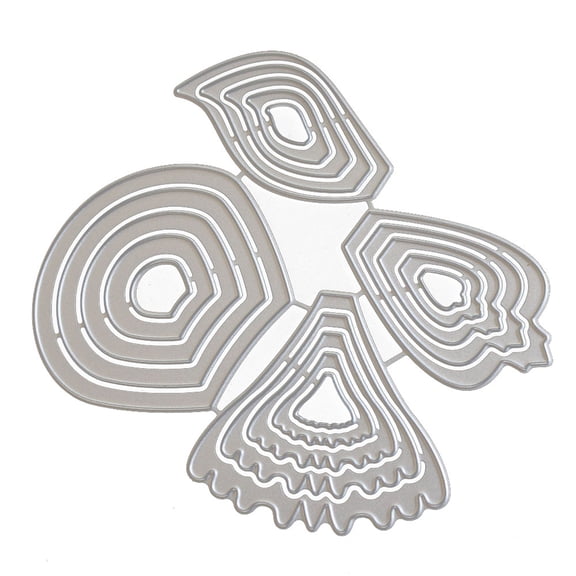 HANXIULIN New Flower Heart Metal Cutting Dies Stencils DIY Scrapbooking Album Paper Card Craft Home Kitchen Supplies