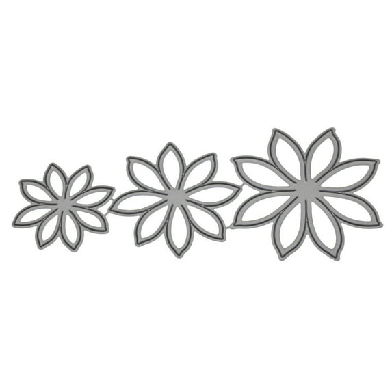 HANXIULIN New Flower Heart Metal Cutting Dies Stencils DIY Scrapbooking Album Paper Card Craft Tool Product