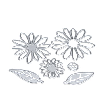 Flowers Metal Cutting Dies Stencil Scrapbook Album Stamp Paper Card Embossing De