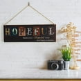 thumbnail image 1 of HANXIULIN Personalized Wood Signs Inspirational Wall Art Sign Home Motivational Wooden Decor Inspirational Positive Wall Plaque With Saying Quotes for Home Office Living Decoration Home Decorations, D, 1 of 3