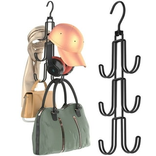 Purse Hanger Hook Bag Rack Holder - Handbag Hanger Organizer Storage - Over  The Closet Rod Hanger for Storing and Organizing Purses | Backpacks