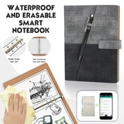HANXIULIN Smart Reusable Notebook A5 Waterproof Erasable Smart Notebook Repeating Loose Leaf Diary Stone Paper Business Notebook 10Ml Tool Product