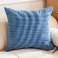 thumbnail image 1 of HANXIULIN Spring Set Of 2 Corduroy Striped Cushion Covers 24X24 Inch Throw Pillow Covers for Living Room 24X24 In 2 Pack Home Decor, 1 of 7