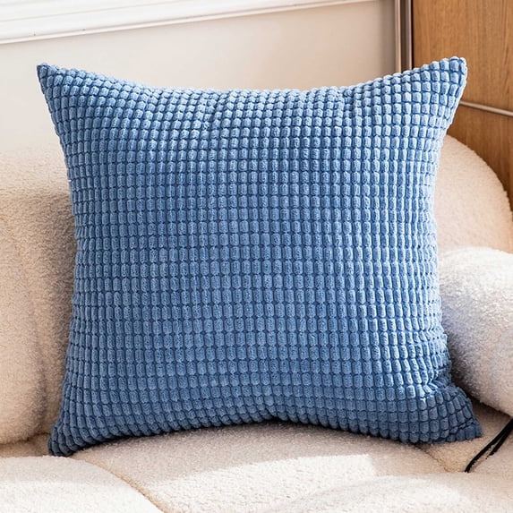 HANXIULIN Spring Set Of 2 Corduroy Striped Cushion Covers 24X24 Inch Throw Pillow Covers for Living Room 24X24 In 2 Pack Home Decor