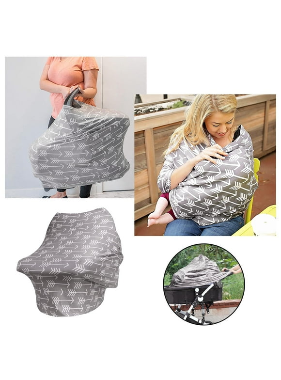 HANXIULIN Stroller Cover Breastfeeding Scarf Multi Use Baby Car Seat Canopy Covers Stroller Cover Carseat Canopy for Girls and Boys for Pregnant Moms Home Decor