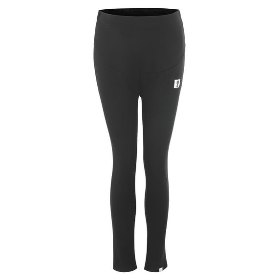 HANXIULIN Women Plus Size Maternity Wear Belly Pants Ninth Pants Pregnant Leggings Black XXXL