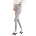 thumbnail image 1 of HANXIULIN Womens Maternity Leggings Pants Fashion High Waist Pants Thin Fake Shark Skin Pregnant Women Leggings Pants, Sizes M-XL, 1 of 8