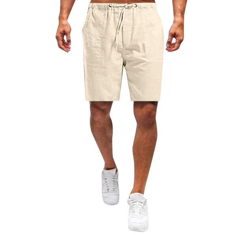 Mens red running shorts with white trim hotsell