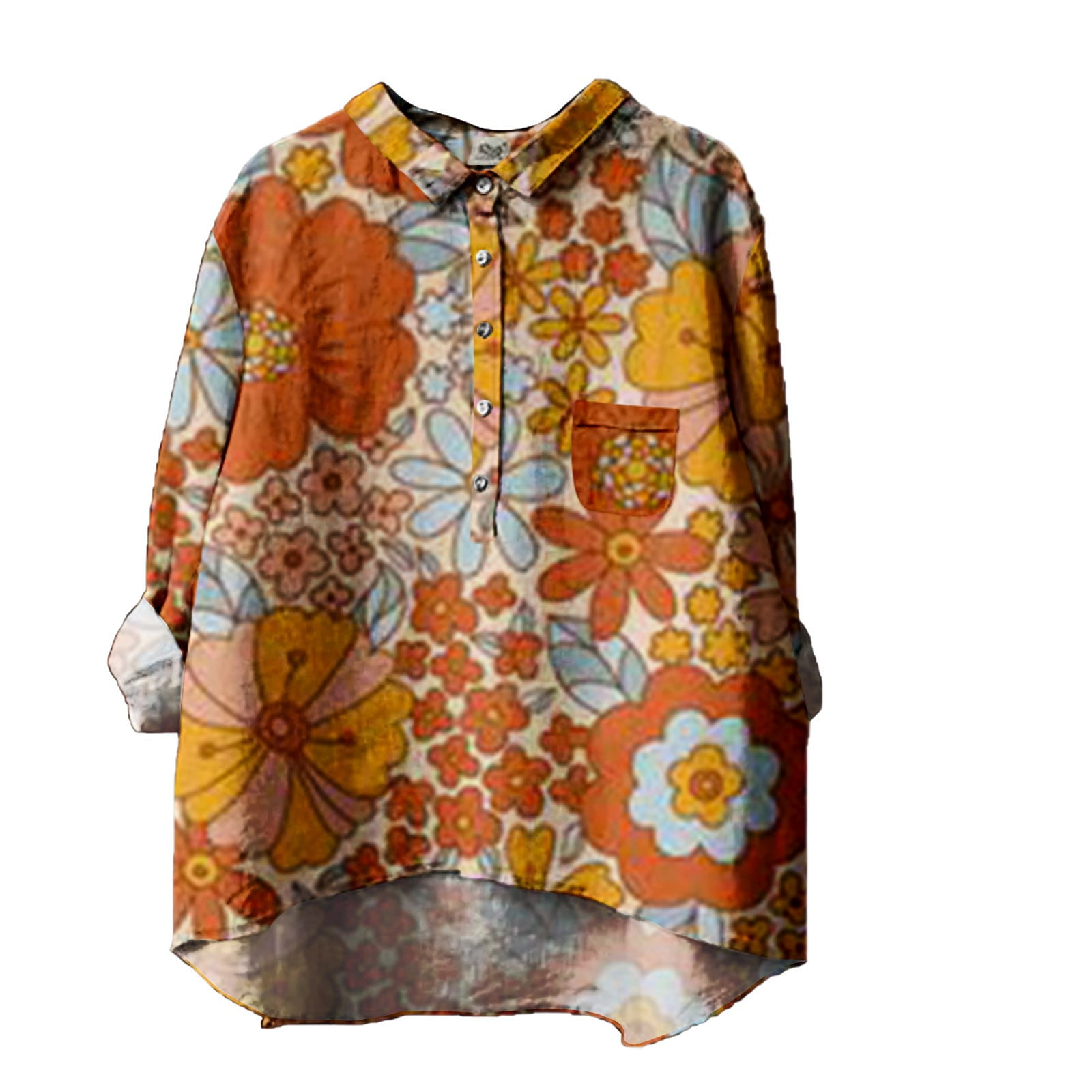 HANZEERUI 2024 Womens Swimsuit Cover Up White Women Blouse Green