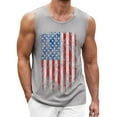 HANZEERUI T Shirts Men 2024 Tall Mens Tank Tops Men Graphic Cut Off