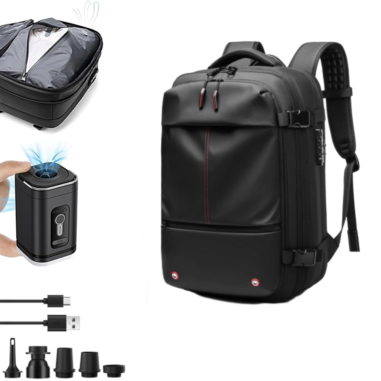 WLQ Travel Backpack, Aeropack Vacuum Compression Backpack, 60l ...