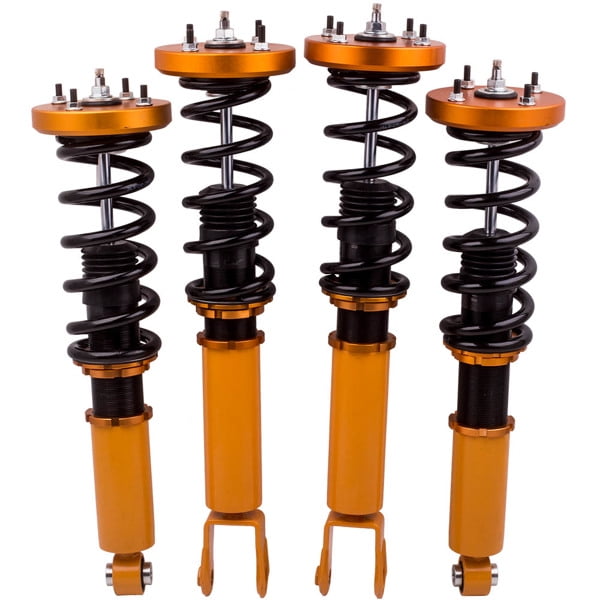 HAOAN 4pcs Air Spring to Coil Spring Conversion Kit Shock For Jaguar