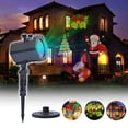 thumbnail image 1 of HAOAN Christmas Projector Lights, Upgraded 12 Slides Waterproof IP65 Outdoor Landscape 4.2W Motion LED Projection Lights, 8.2ft Power Cable for Decoration Lighting on Holiday, 1 of 7