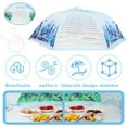thumbnail image 1 of HAOAN Food Covers Encrypted Mesh Plate Serving Tents, Fine Net Screen Umbrella for Outdoors, Parties, Picnics, BBQs, Reusable and Collapsible, 1 of 5