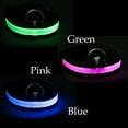 thumbnail image 1 of HAOAN LED Dog Collar, USB Rechargeable Light Up Glowing Pet Collar, Comfortable Soft Safety Dog Collar for Medium, Large Dogs,3 Colors(16.93"-23.62"), 1 of 8