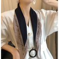 thumbnail image 1 of HAOAN Long Satin Hair head Scarf Neck Scarf Headscarf for Women, 1 of 5