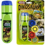 HAOAN Projector Lighting Story Torch Projection Light Animal Torches Lamp Flashlight Educational Learning Bedtime Night Light for KidsDinosaur