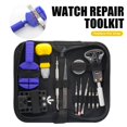 thumbnail image 1 of HAOAN Watch Repair Kits, 147pcs Watches Battery Replacement Tool Kit with Watch Link Remover Kit, Watch Adjustment with Spring Bar Tool Kit, Watch Resizing with Carrying Case, 1 of 6