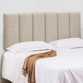 thumbnail image 1 of HAOBO Home Upholstered Headboards Foldable Queen/Full Linen Panels with Height Adjustments, 1 of 18