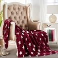 thumbnail image 1 of HAOK Soft Warm Plush Fleece Flannel Throw Blanket,Print Throw 50" x 60", 1 of 6