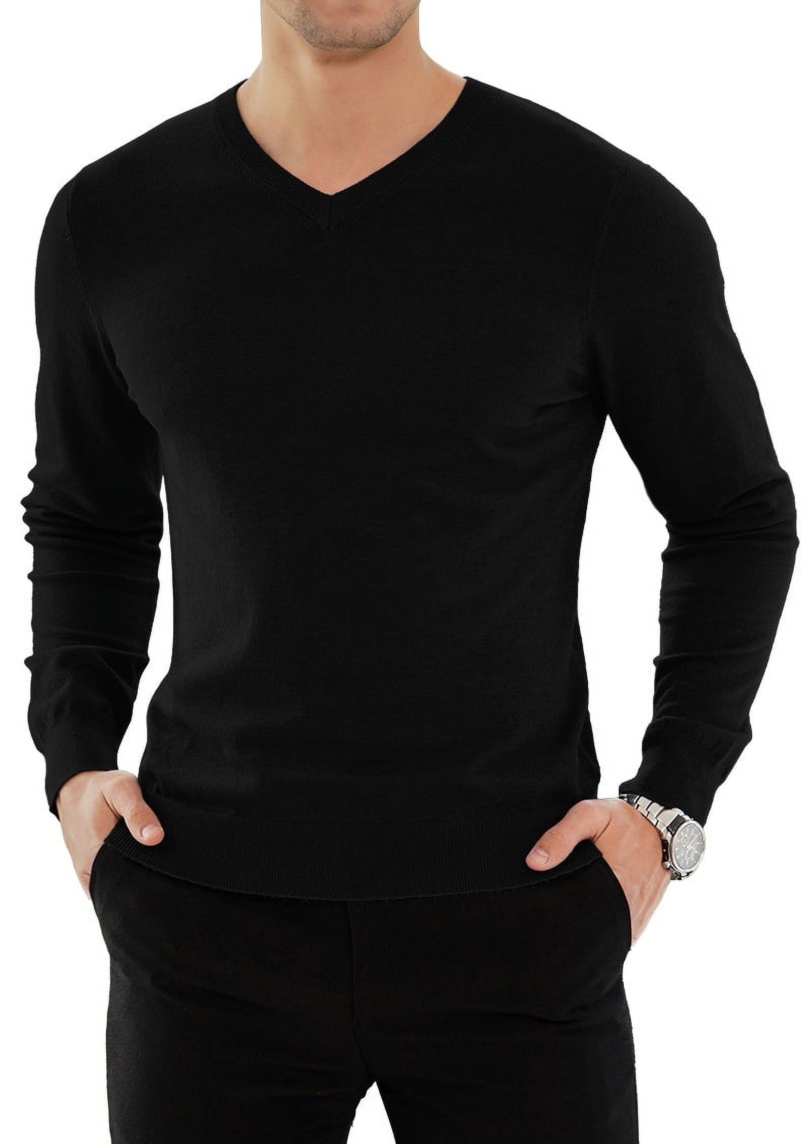 Walmart mens v store neck sweaters