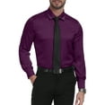 thumbnail image 1 of HAOMEILI Men's Pattern Dress Shirt Long Sleeve Casual Button Down Formal Shirts, 1 of 7