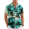 thumbnail image 1 of HAOMEILI Men's Hawaiian Shirt Short Sleeve Floral Button Down Shirts Tropical Holiday Beach Shirts, 1 of 7