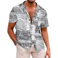 thumbnail image 1 of HAOMEILI Hawaiian Shirt for Men Short Sleeve Button Down Shirt Men Casual Summer Tropical Beach Aloha Shirts for Men Hawaii Party, 1 of 7