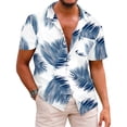 thumbnail image 1 of HAOMEILI Hawaiian Shirt for Men Short Sleeve Button Down Shirt Men Casual Summer Tropical Beach Aloha Shirts for Men Hawaii Party, 1 of 7