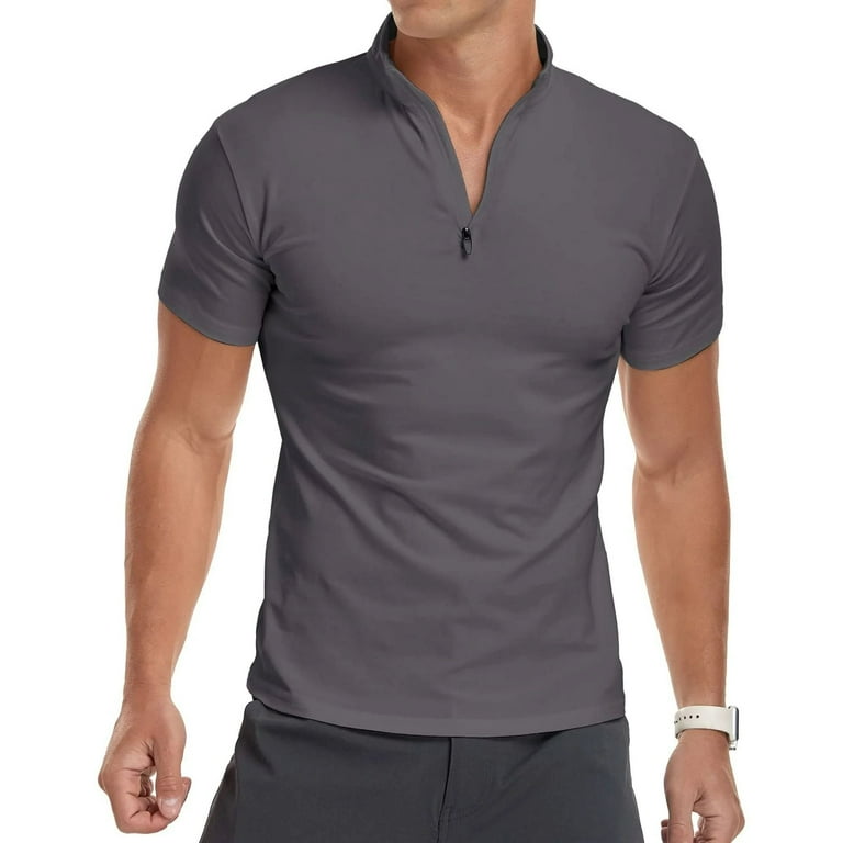 Clothing Polo Shirts With Longer Short Sleeves Clothing Polos For