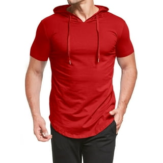 Men's Long Sleeve Hooded T-shirts