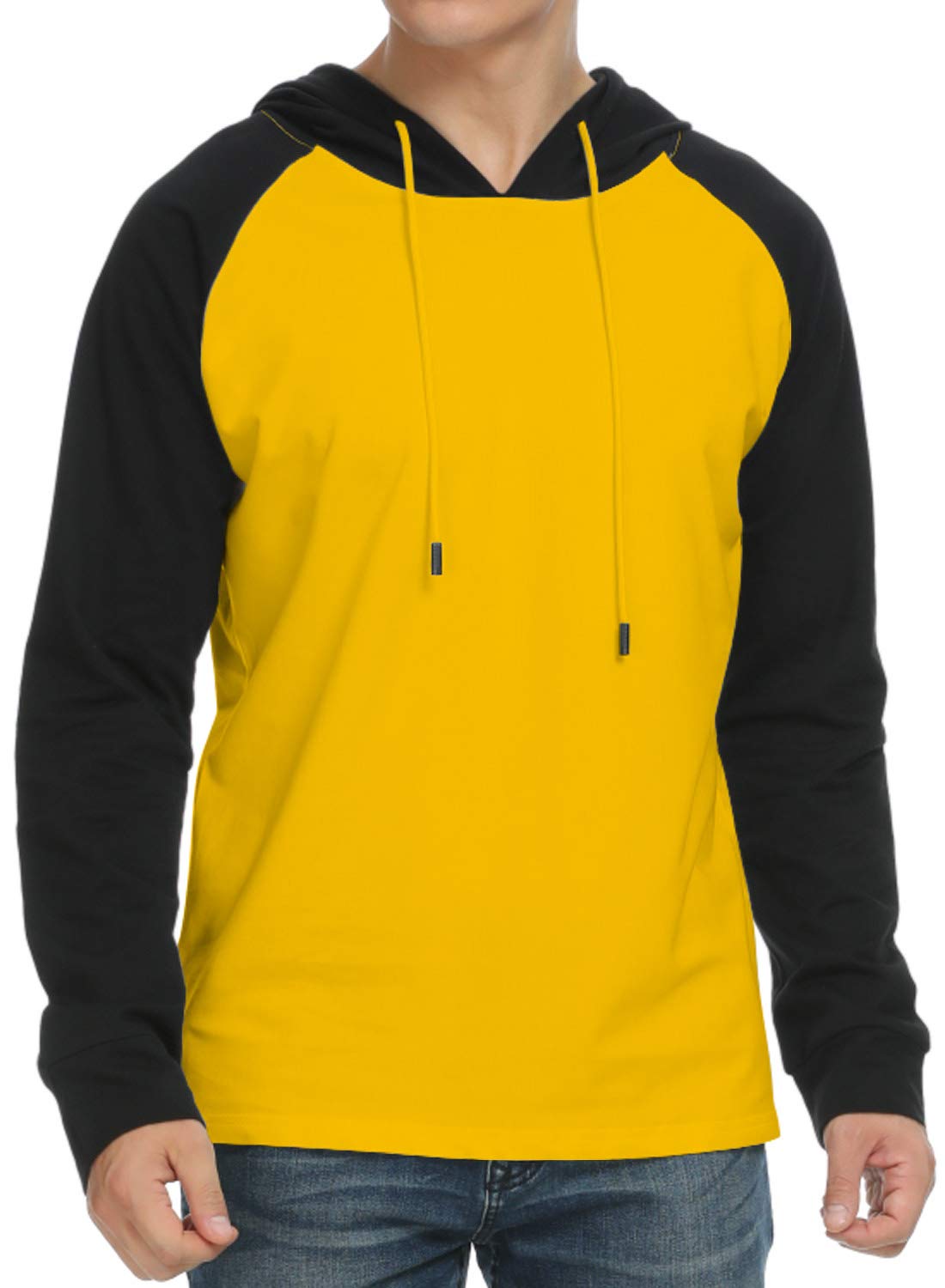 HAOMEILI Mens Hoodies Fashion Athletic Long Sleeve Sport Sweatshirt