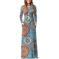 thumbnail image 1 of HAOMEILI Women Short/Long Sleeve Loose Plain Maxi Dresses Casual Long Dresses with Pockets, 1 of 5