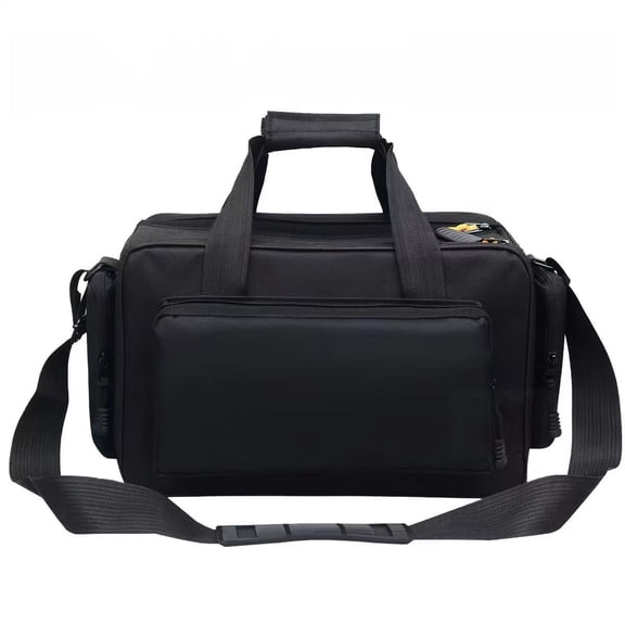HAOPINSH Professional Large Camera Bag, Shockproof Photography Equipment Storage Case with Adjustable Dividers, Waterproof DSLR Camera Shoulder Tote Bag for Cameras, Lenses, Flash & Photo Accessories