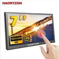 thumbnail image 1 of 7 Inch Laptop Extended Secondary Screen IPS Small Monitor Portable LCD Touch Display HD 1024×600 HDMI Display for Raspberry Pi PC DIY & Monitoring, 1 of 10