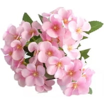 HAOSHICS 3Pcs Artificial Apple Blossom Bouquets Fake Flowers Bunches Silk Apple bBlossom Branches for Vase Indoor Home Decor (White)