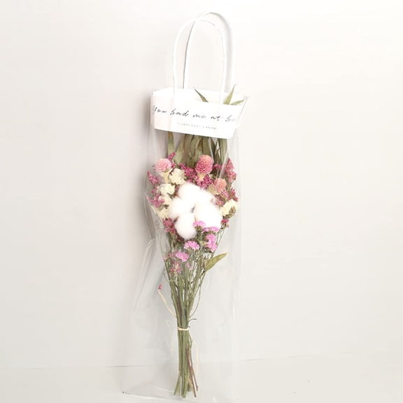 HAOSHICS Mixed Natural Dried Flowers Various Dried Floral Bouquets DIY Art Floral for Wedding Photography Anniversary Vase DIY Decoration (Crown Flower)