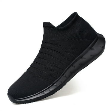 HAOSHIDUO Men's Slip On Sneakers Breathable Comfortable Lightweight Non Slip Mesh Shoes for Workout, Walking, Casual