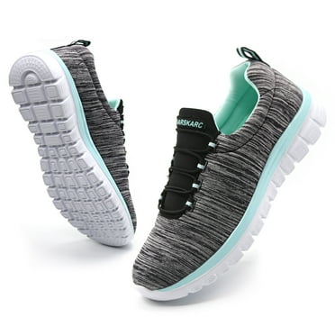 YOURDIARY Womens Walking Shoes Mesh Sneakers Lightweight Comfortable Arch Support