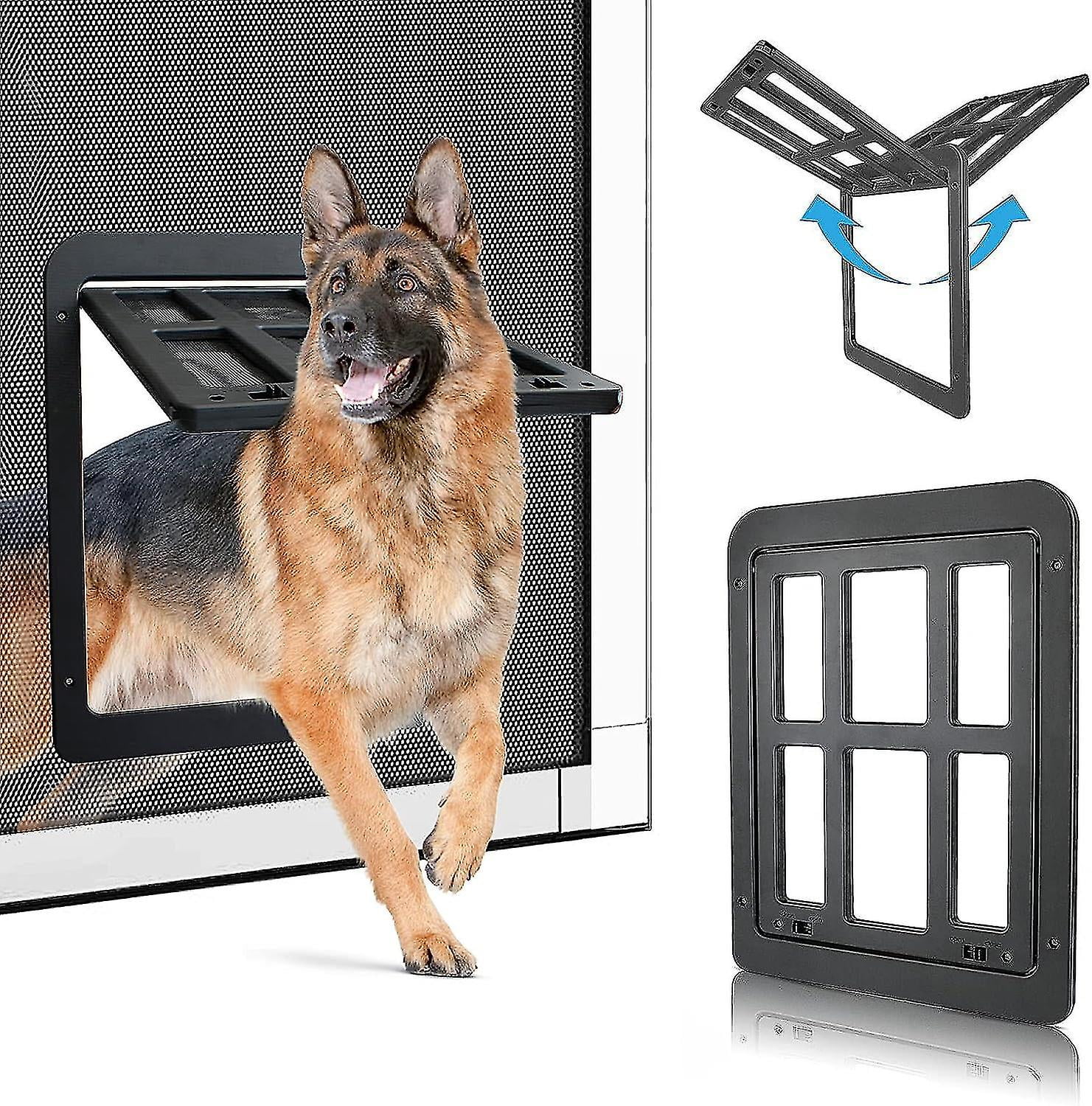 HAOSU Dog Flap With Pet Flap For Fly Screen, Dog Flap