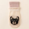 thumbnail image 1 of HAOTAGS Baby Socks – Non-Slip Silicone-Grip Mid-Calf Socks Breathable Crawling & First Steps Black Size S, 1 of 1
