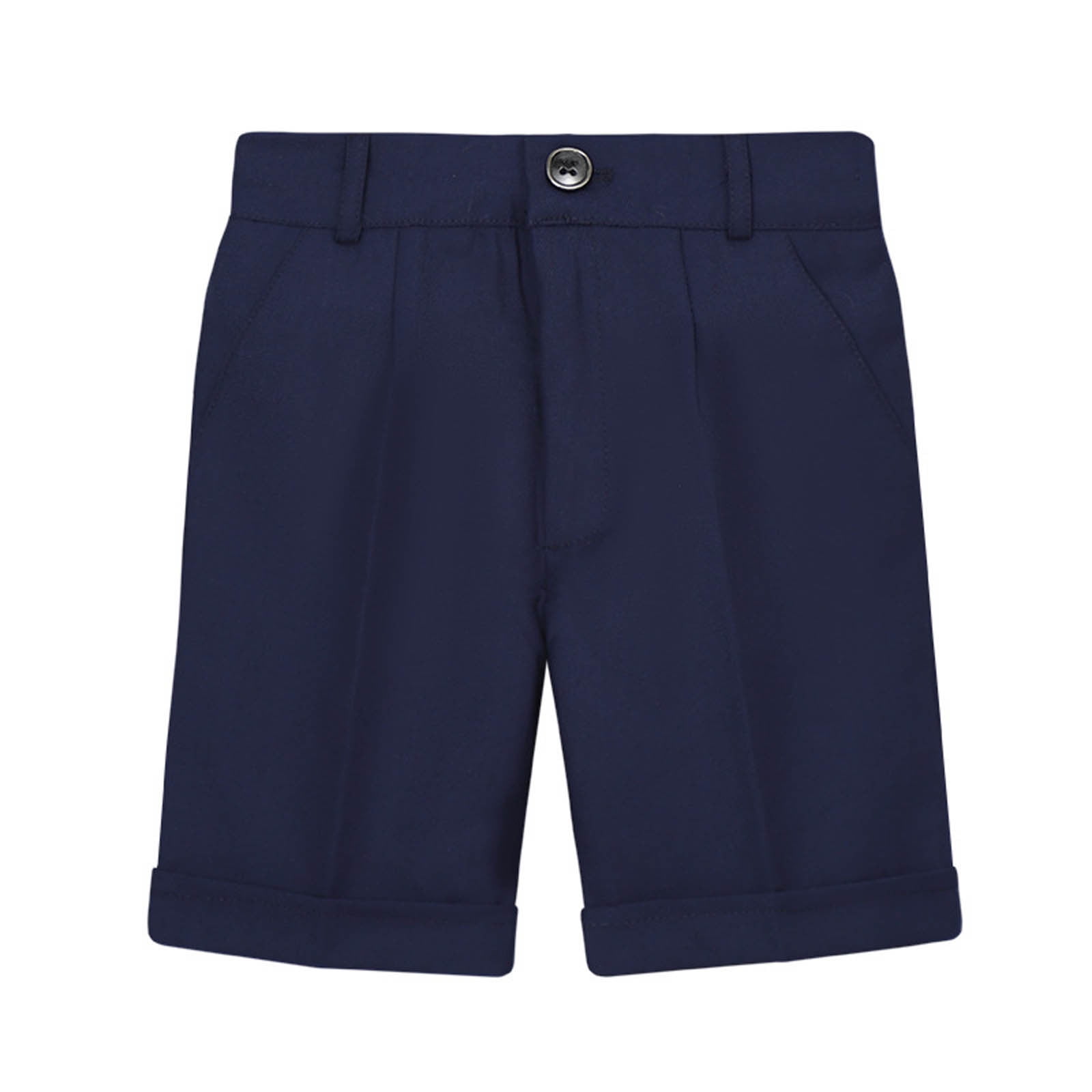 HAOTAGS Boys' Pull-on Relaxed Fit School Uniform Shorts