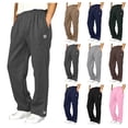 thumbnail image 1 of HAOTAGS Boys Sports Sweatpants (5 To 15) Elastic Waist Stright Leg Active Trousers With Pockets Dark Gray Size 7, 1 of 10