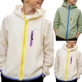thumbnail image 1 of HAOTAGS Boys Sun Protection Jacket,Sunproof Hooded Lightweight UV-Blocking Long Sleeve Athletic Jackets Green 12-13 T, 1 of 6