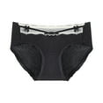 thumbnail image 1 of HAOTAGS Briefs for Women,Stretchable Mid-rise Cotton Comfort Stretch Underwear Black XL, 1 of 2