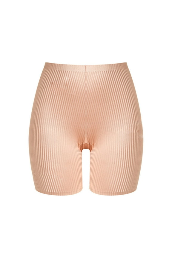 Eomen Shaper Briefs,Quick-Dry High Waist Breathable Butt Lifter Shapewear Slim Waist Trainer Beige S