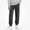 thumbnail image 1 of HAOTAGS Kids Jogger Sweatpants (4-16 Years) Elastic Waist Casual Cotton Trousers With Side Pockets Dark Gray Size 13, 1 of 7
