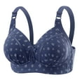 thumbnail image 1 of HAOTAGS Ladies Wireless Bra,Adult Female Strapless Breathable Push&nbsp;-&nbsp;Up Dark Blue 44, 1 of 2